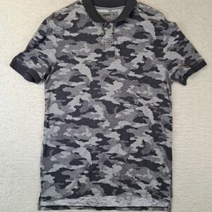 Express Camouflage Polo Shirt Mens Size Large Slub New